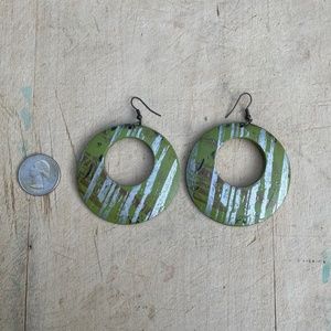 Dangly Circle Earrings
